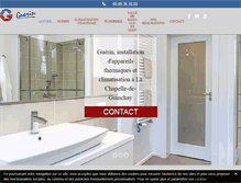 Tablet Screenshot of guerin-sas.com